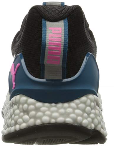 PUMA Speed ORBITER WNS, Zapatillas para Correr de Carretera Mujer, Negro Black/Digi/Blue White/Luminous Pink, 39 EU