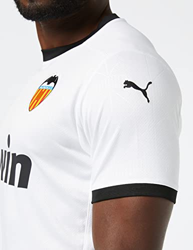 Puma VCF Home Shirt Replica Camiseta, Hombre, White Black, XL