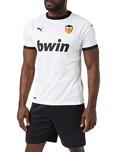 Puma VCF Home Shirt Replica Camiseta, Hombre, White Black, XL