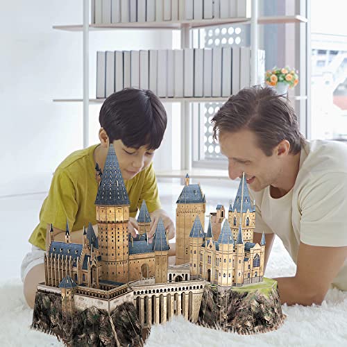 Puzzle 3D Harry Potter - Castillo de Hogwarts, Puzzles 3D, Maquetas para Construir Adultos, Regalos Divertidos, Regalo para Niños, Decoracion Habitacion, 197 Piezas