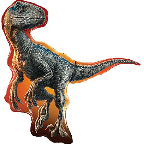 Qualatex Globo Foil Raptor Jurassic World de 96cm