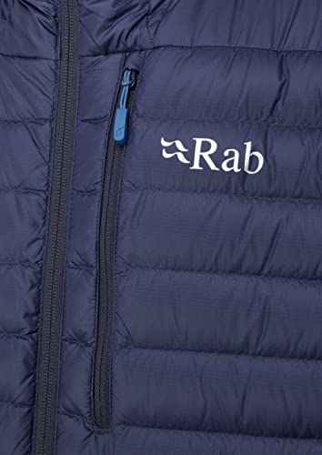 Rab Microlight Alpine Down Jacket - Chaqueta de plumón para hombre, color negro