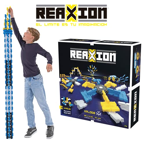 Reaxion Xplode. Imagina y CREA. Sistema único de dominó