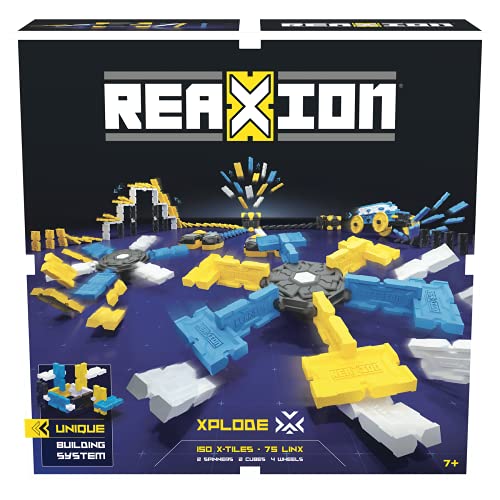 Reaxion Xplode. Imagina y CREA. Sistema único de dominó
