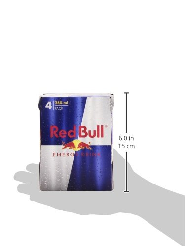 Red Bull - 250 ml, Pack de 24 (Total 6000 ml)