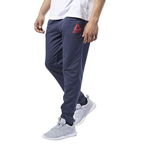 Reebok Te Ft Jogger-Linear Logo Pantalón, Hombre, hernvy, XL