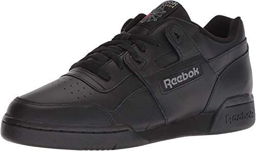 Reebok Workout Plus, Zapatillas de Deporte Hombre, Black/Charcoal, 46 EU