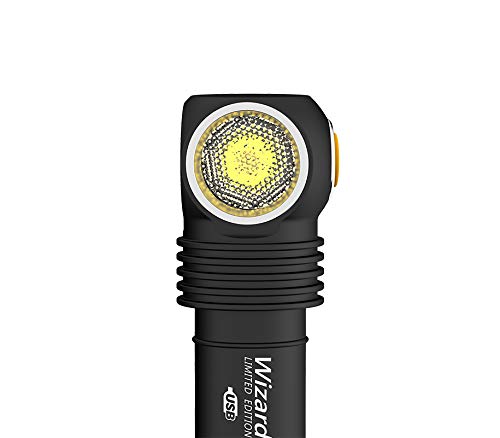 Regatherm Armytek Wizard Pro Nichia - Linterna de bolsillo (magnética, USB 18650, LED, 1770 lúmenes)