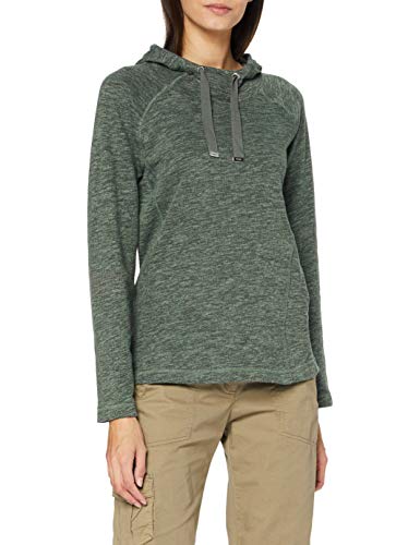 Regatta Carys Pullover Hooded Fleece with Snood Fit To Front Sweater, Balsam Green, 36 Womens