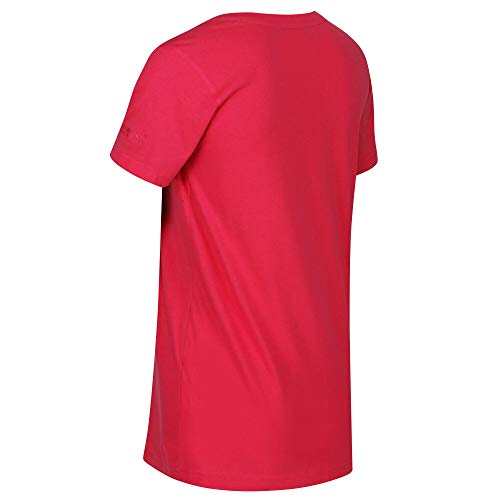 Regatta Filandra IV Camisa De Mangas Cortas, Rosa Virtual, 38 para Mujer