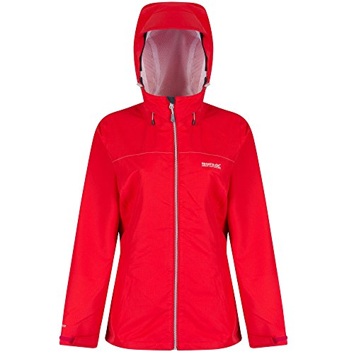 Regatta - Great outdoors - chaqueta impermeable ligera modelo hamara para mujer (40/lago)