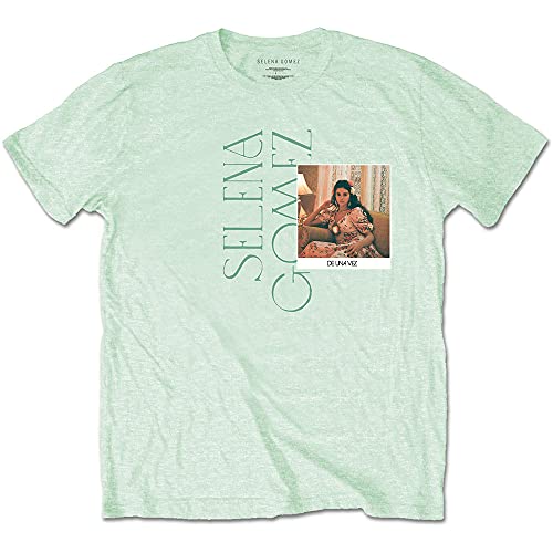 Rock Off Selena Gomez Polaroid Oficial Camiseta para Hombre (Medium)