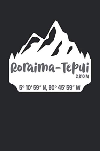 Roraima-Tepui: Punktiertes Notizbuch mit 120 Seiten zum festhalten für Eintragungen aller Art