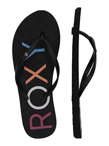 Roxy Sandy, Zapatos de Playa y Piscina para Mujer, Negro (Black Multi Bk5), 39 EU