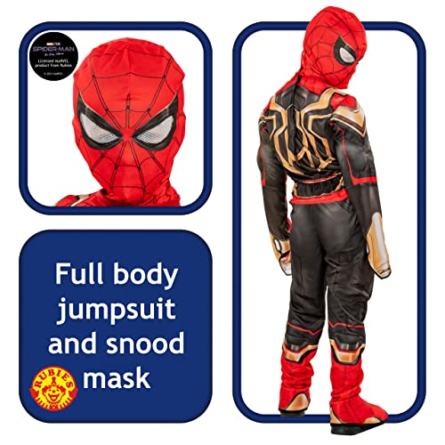 Rubies Marvel Deluxe Iron Spider-Man Boy's Fancy Dress Costume Small