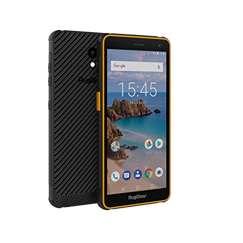 RugGear nuevo RG650 Smartphone Android 8.1 delgado robusto a prueba de golpes con ‎pantalla de ‎borde-a-borde - doble SIM