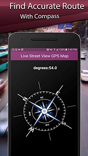 Ruta del GPS Navegación por voz - Mapa de Live Street View