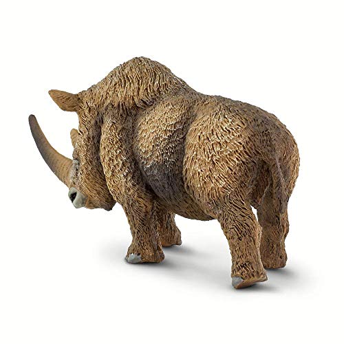 Safari- Rinoceronte Lanudo Dinosaurios y Criaturas prehistóricas, Multicolor (S100089)