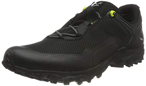 Salewa MS Speed Beat Gore-TEX Zapatillas de trail running, Black/Black, 41 EU