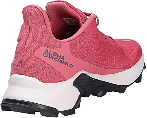Salomon Alphacross 3 Mujer Zapatos de trail running, Rojo (Earth Red/Lunar Rock/Mauve Wood), 37 1/3 EU