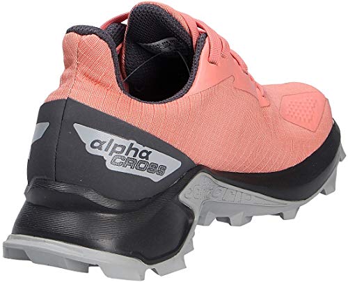 Salomon Alphacross Blast Climasalomon Waterproof (impermeable) Junior unisex-niños Zapatos de trail running, Naranja (Burnt Coral/Ebony/Quarry), 33 EU