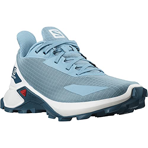 Salomon Alphacross Blast unisex-niños Zapatos de trail running, Azul (Delphinium Blue/White/Legion Blue), 32 EU