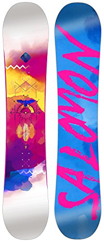 Salomon Lotus Femenino Plano Multicolor Tabla Snowboard - Tablas de Snowboard (Todoterreno, Adulto, Femenino, Plano, Multicolor, Imagen)