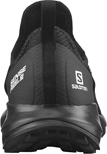 Salomon Sense Feel 2 GTX, Trail Running Shoe, Black/Black/Black, 40 EU