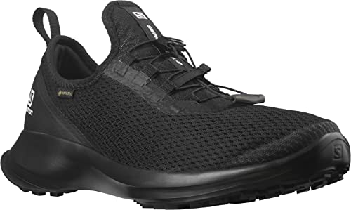 Salomon Sense Feel 2 GTX, Trail Running Shoe, Black/Black/Black, 40 EU