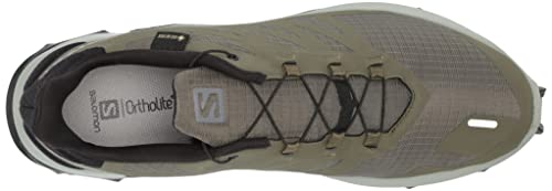 SALOMON Shoes Supercross 3, Zapatillas de Trail Running Hombre, Olive Night/Wrought Iron/Black, 44 2/3 EU