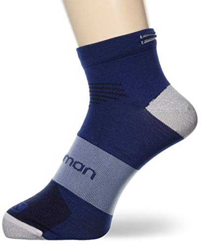 SALOMON Socks Sonic Pro Shell Chaqueta, Calcetines Sonic Pro, Unisex adulto, color Mezclilla oscuro/Azul Cobre, tamaño extra-large