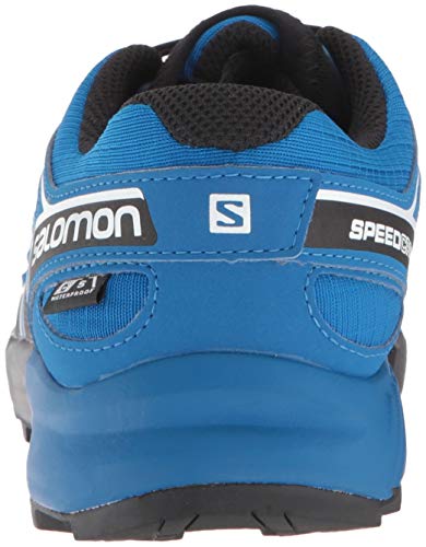 Salomon Speedcross CSWP J, Zapatillas de Trail Running Unisex Niños, Azul/Negro (Indigo Bunting/Sky Diver/White), 37 EU