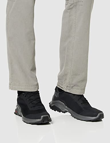 Salomon X Reveal Gore-Tex (impermeable) Hombre Zapatos de trekking, Negro (Black/Phantom/Magnet), 45 ⅓ EU