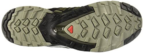 Salomon XA Pro 3D V8, Zapatos de Trail Running Hombre, Grape Leaf/Peat/Shadow, 40 2/3 EU