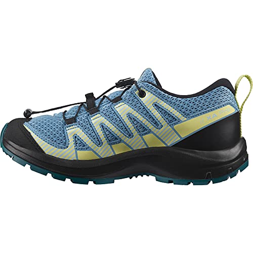 Salomon XA Pro V8 unisex-niños Zapatos de trail running, Azul (Delphinium Blue/Black/Charlock), 26 EU