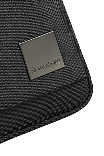 Samsonite Hip-Square - Tablet Cross-over M 7.9" Bolso bandolera, 25 cm, 3.5 liters, Negro (Black)