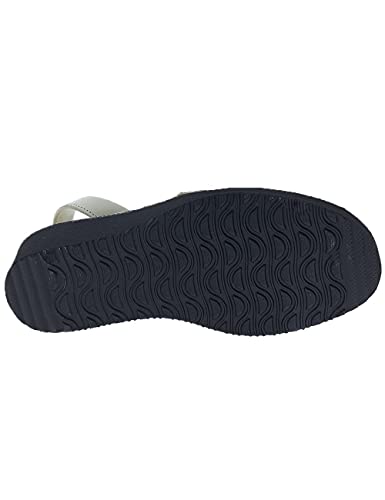 Sandalias unisex fabricadas en piel para verano tipo Menorquinas Cuña Beige - Color - Beige, Talla - 40