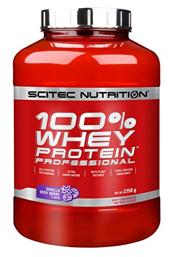 Scitec Nutrition 100% Whey Protein Professional 2350 g Proteine Siero del Latte