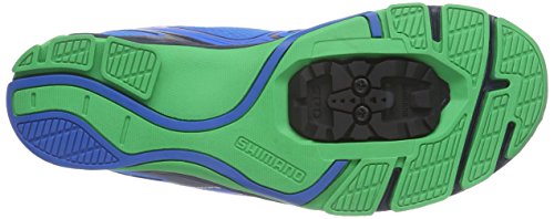 SHIMANO E-SHCT71B - Zapatillas de Ciclismo de sintético para Mujer Azul Blau (Blue) Talla:38 EU