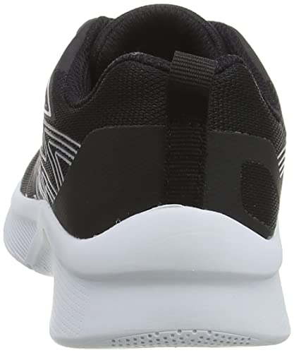 Skechers Microspec Quick Sprint, Sneaker, Black/Silver, 37.5 EU