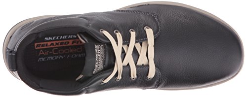 Skechers - Zapatos Harper para hombre, color Negro, talla 48.5 EU