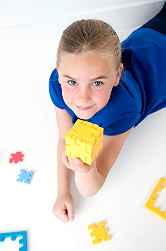 SmartGames- Happy Cube Pro - Juego de 6 Puzzles en 3D para niños 8 años, Colores
