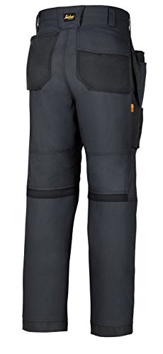 Snickers Workwear 62015858256 Pantalones, Gris, 256