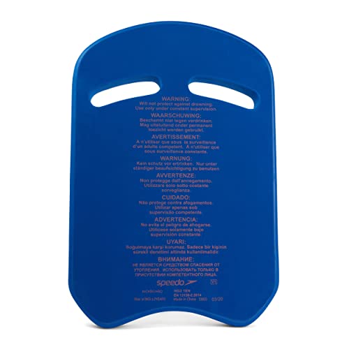 Speedo Tabla Kickboard, Unisex-Adult, Azul/Naranja, Un tamaño