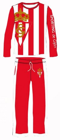 Sporting de Gijón Pijama (Talla 6-8)