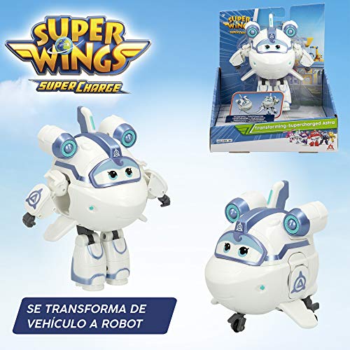 Super Wings - Juguete transformable Astra Super Charge (85220)