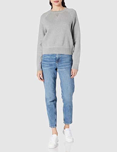 Superdry 61-Knit 73A Suéter, Mid Marl, S para Mujer