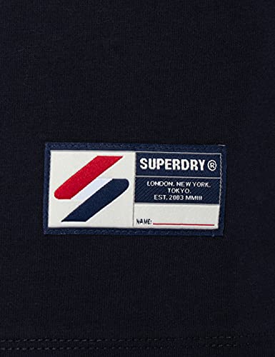 Superdry M1011219a Corporate Logo Bright tee, Azul Oscuro, L para Hombre