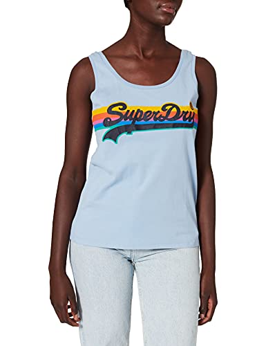 Superdry W6010934a Chaleco, Forever Blue, M para Mujer