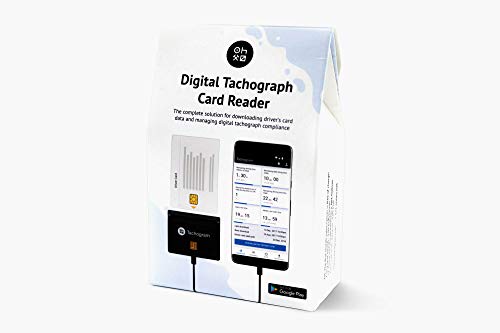 Tachograph Card Reader - Lector de tarjeta de tacógrafo - lea, descargue, controle y alalice los datos de su tarjeta de conductor de tacógrafo digital directamente con su teléfono con Tacogram